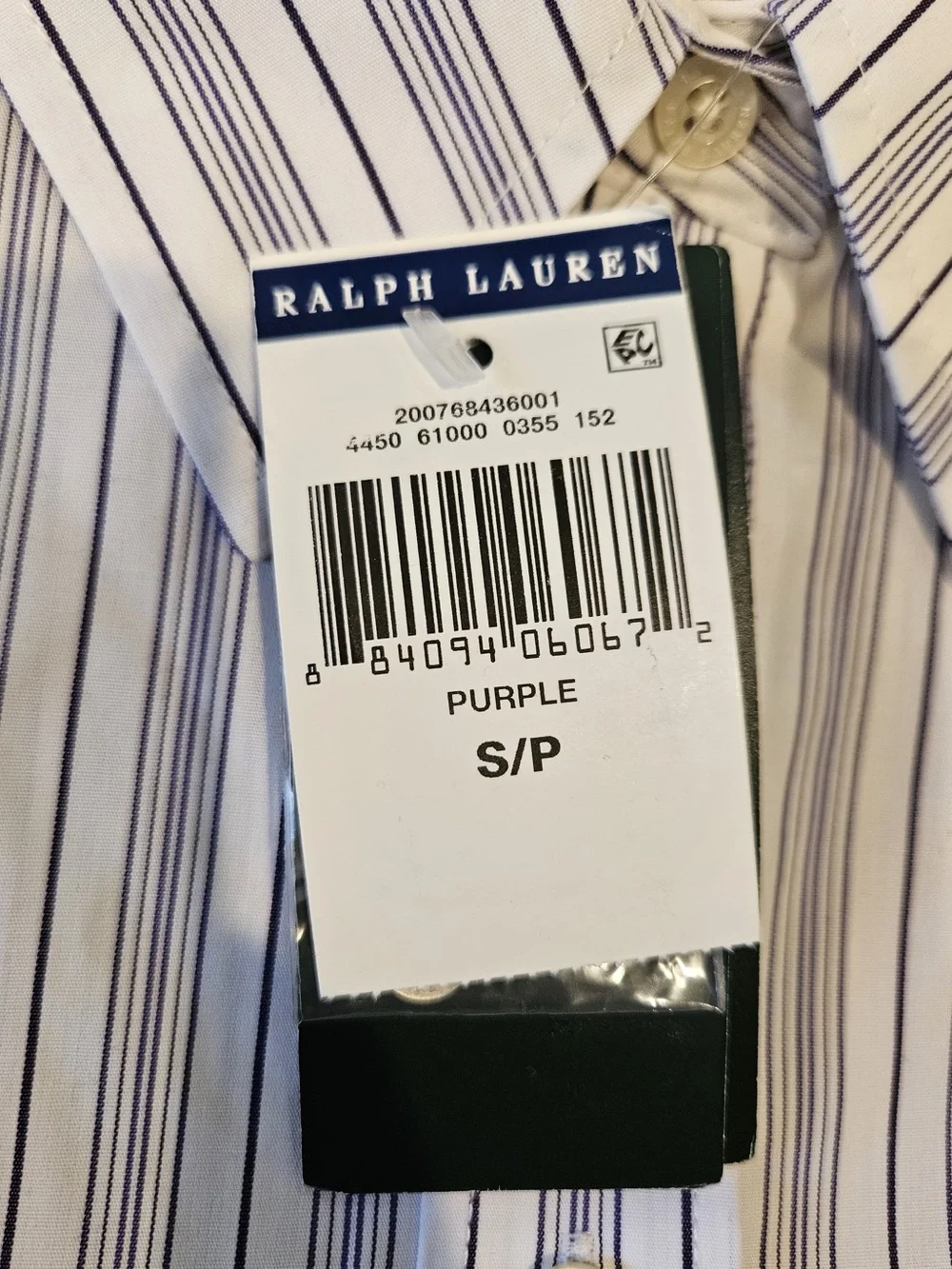 Ralph Lauren Broadcloth Button up Shirt - Picture 5 of 8